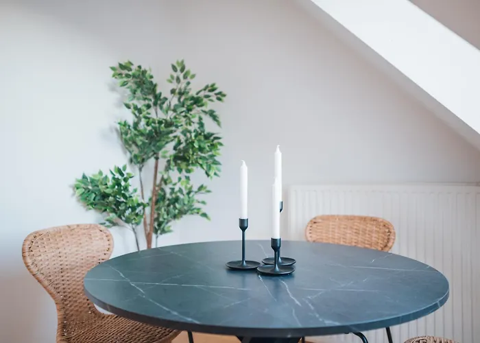 公寓 Stylish With Balcony And Rooftop Views