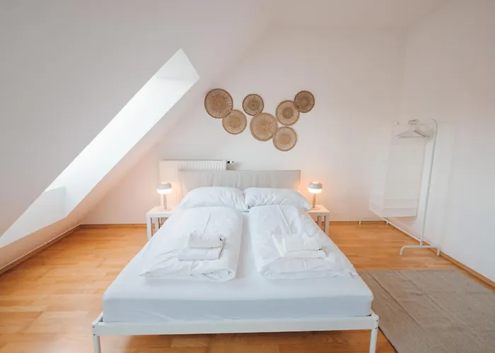 公寓 Stylish With Balcony And Rooftop Views 维也纳